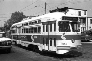 Photo: SEPTA PCC 2101