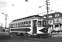 SVT trolley at Montgomery Ave.
